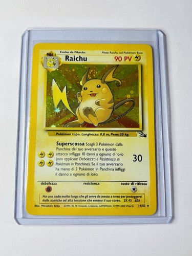 Pokemon raichu fossil - pokemon,