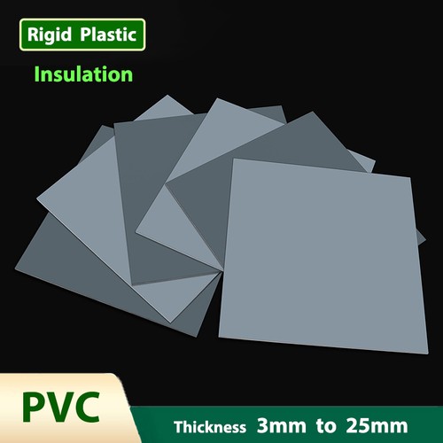 Foglio pvc grigio plastica - foglio,