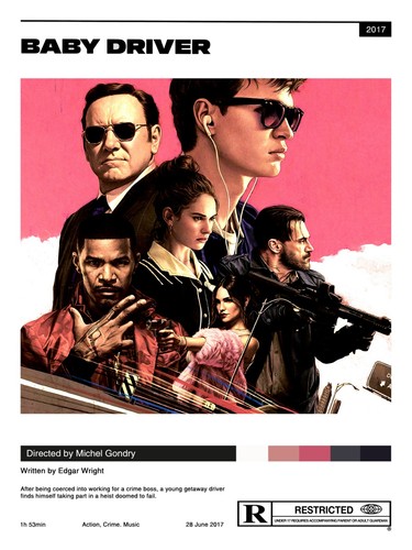 Baby driver poster 30 - poster, cm.