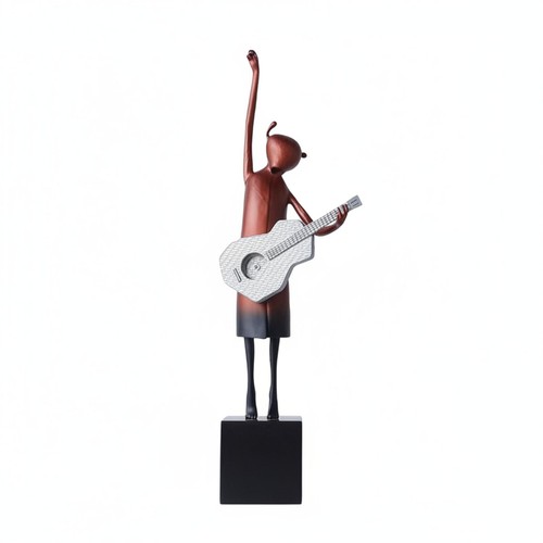 Statua metallo figura - statua, metallo,
