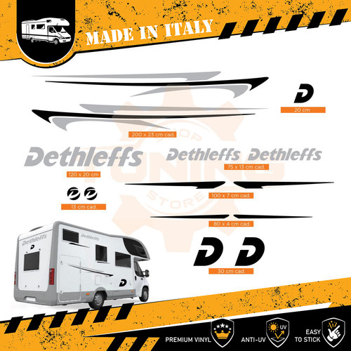 Decalcomania adesivi camper - adesivi,