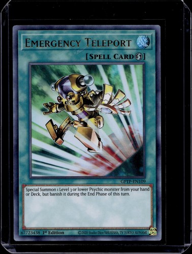 Yugioh teletrasporto emergenza - yugioh,