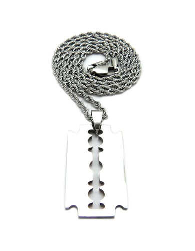Collana catena corda acciaio - corda,