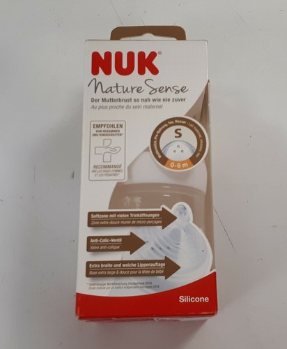 Nuk nature sense biberon 1er - -,