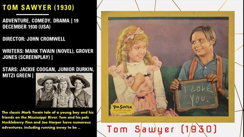 Tom sawyer john - tom, (1930)
