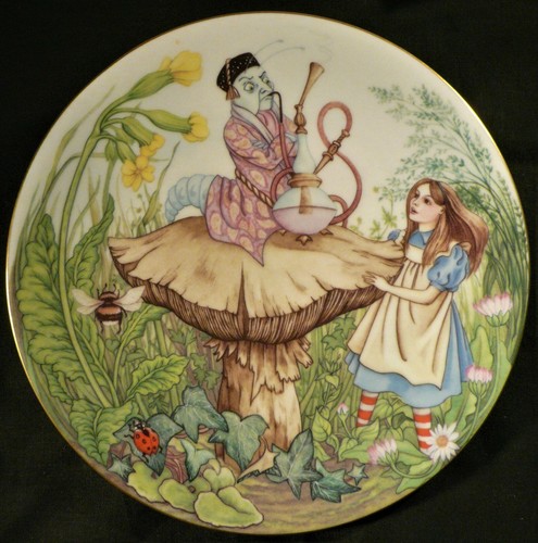 Piatto collezione alice au - piatto,