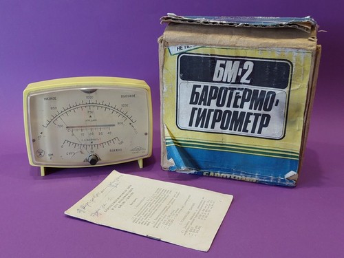 Barometro sovietico 1986 - barometro,