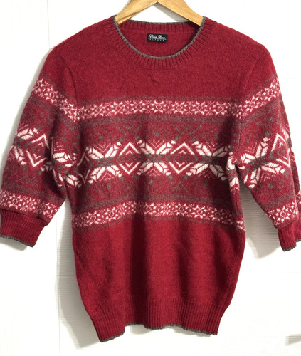 Maglione crark ross - ross, 100%