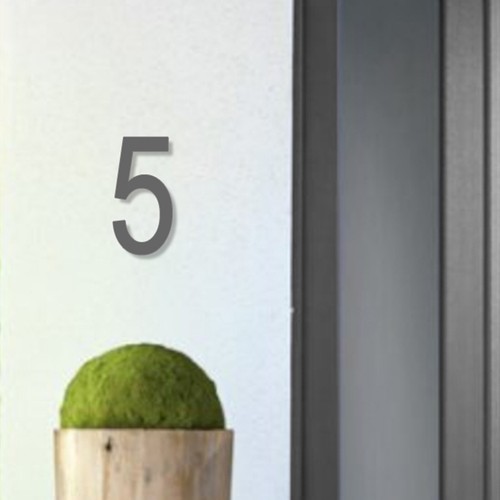 Numero casa arial acrilico - numero,