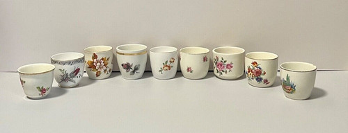 Vintage egg cups - x, 9