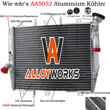 Radiatore racing alluminio - , per