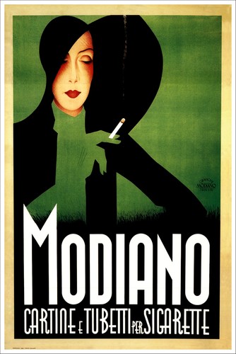 Poster sigarette modiano - sigarette,