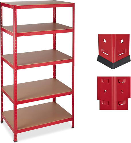 Scaffale metallo 5 - in, metallo,