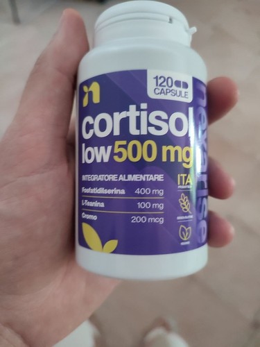 Cortisol low 500mg 120cps - cortisol, |