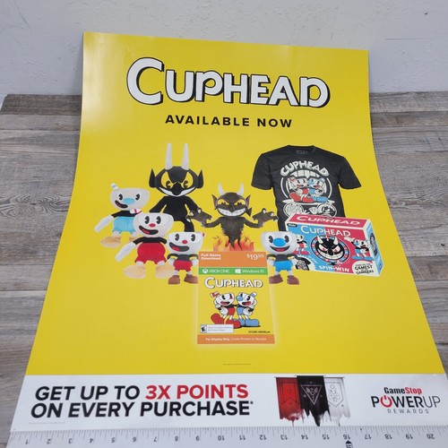 Xbox cuphead 22x28 - cuphead,