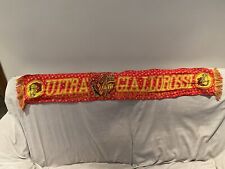 Rarissima sciarpa bufanda scarf vintage Ultra’ Roma Giallorossi da collezione
