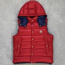 Gilet Moncler Billecart rosso