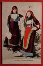 CARTOLINA COSTUME DI BELVI SARDEGNA  - VG  ( C 96 )