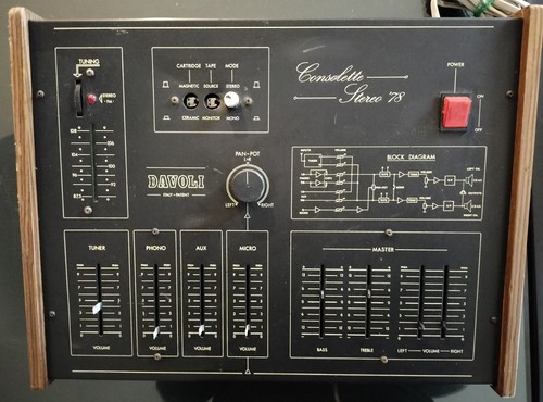 Mixer vintage davoli - vintage,