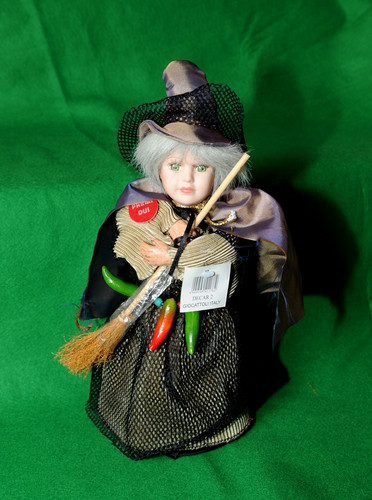 Pupazzo vestito befana - pupazzo, (