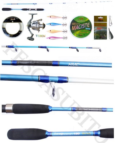 Kit pesca tataki canna slow - canna,