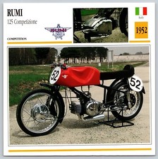 RUMI 125 Competizione 1952