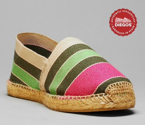 Espadrillas piatte righe - espadrillas,