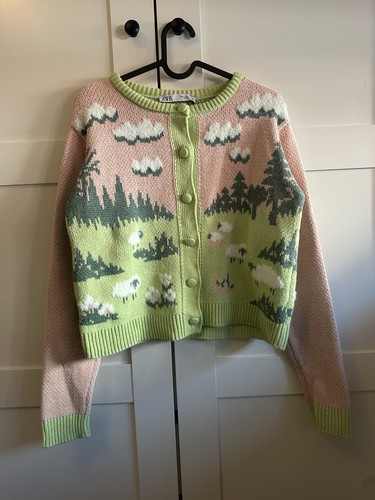 Cardigan zara cottage stile - cardigan,