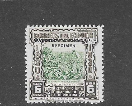Ecuador 1930 tabacco - 1930,,