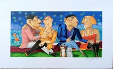 Pino Procopio - Serigrafia polimaterica originale, numerata e firmata