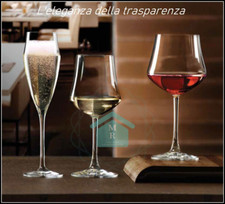 SET CALICI CRISTALLO LUXION 36