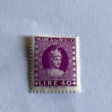Marche Da Bollo 40 Lire