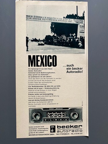 Becker mexico autoradio - becker,