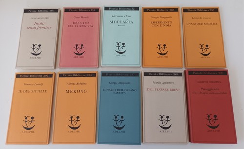 Lotto libri adelphi - lotto,
