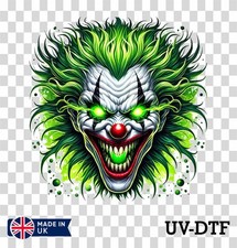 Adesivo Psyco Joker UV DTF -