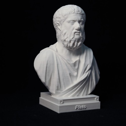 Statua busto platone - busto,