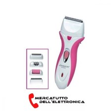 Depilatore Jonson Donna 4 in 1 Ricaricabile Luce 2 Velocita'