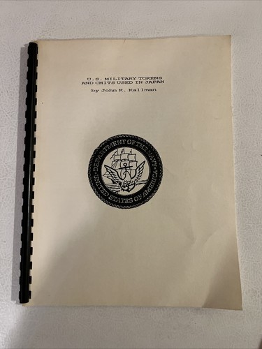 Military tokens chits - u.s.,