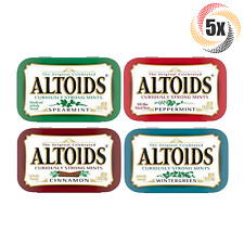 5x Altoids originali varietà aromi menta (72 mentine per latta) mix & match!