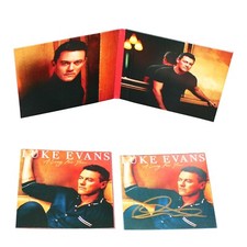 Luke Evans Cd Card Autografata