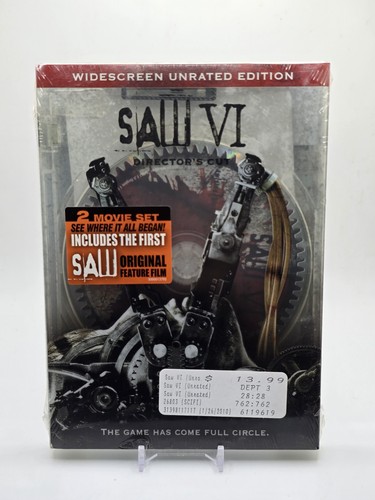 Saw dvd widescreen unrated - saw,