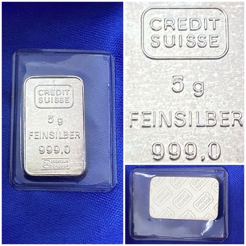 Lingot argent pur bank credit - lingot,