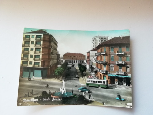 Cartolina moncalieri viale - cartolina,