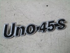SCRITTA POSTERIORE FIAT UNO 45