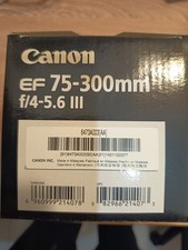 Obiettivo Canon EF 75-300mm
