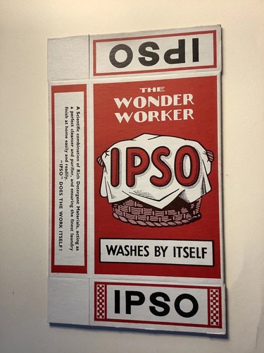 Vintage ipso packaging box - vintage,