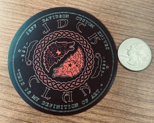Jdck knife sticker - sticker,