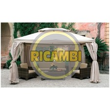 Set 4 teli moschiera per gazebo sahara mt.3x4