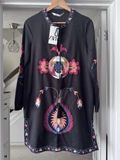 Abito tunica corto misto lino