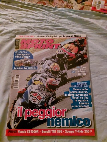 Rivista motosprint 16 del - rivista, n.